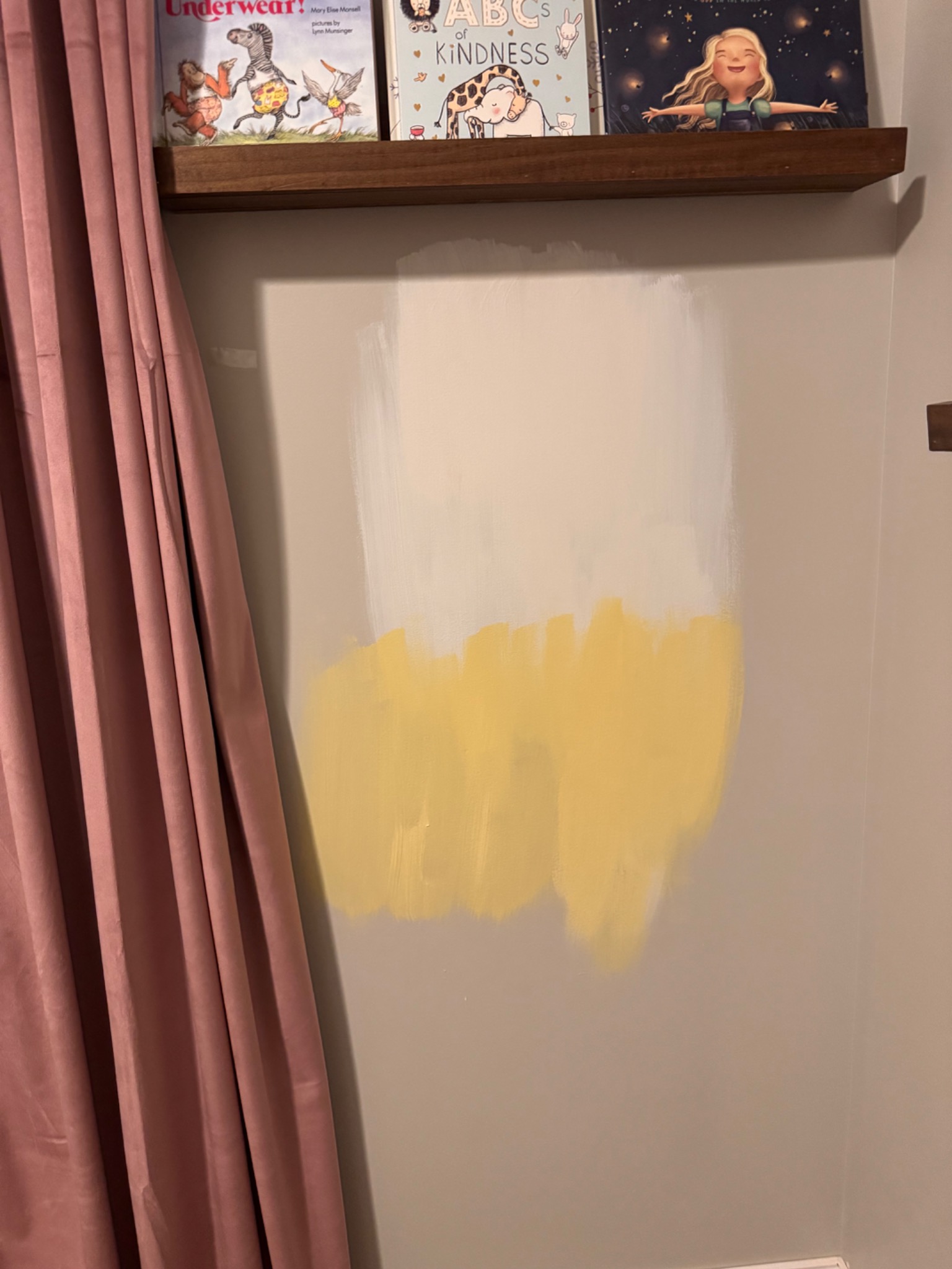 paint sampling option girls bedroom ideas