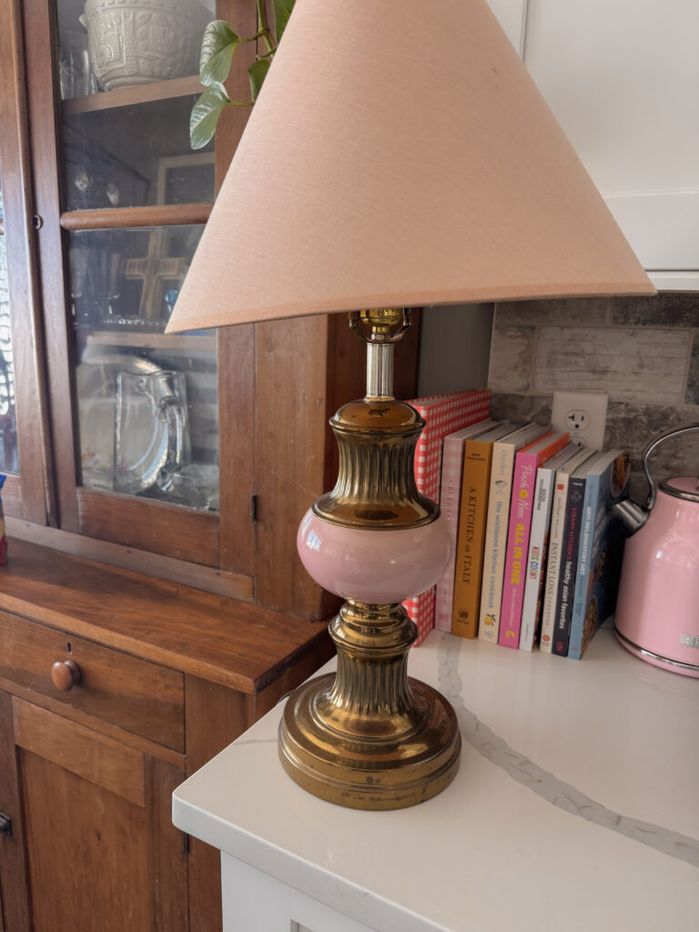 thrifted lamp
