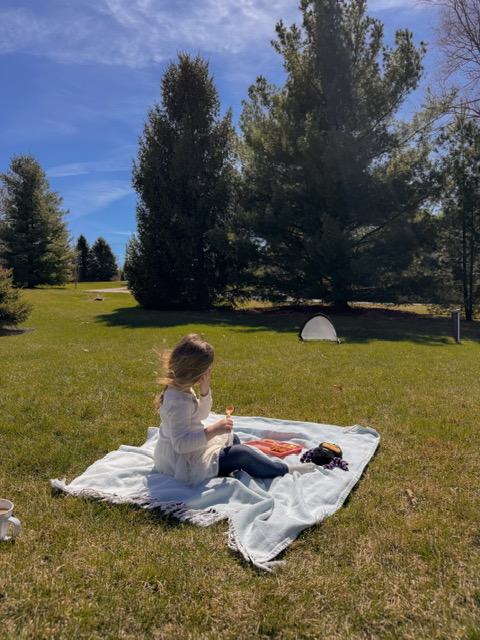 free things to do in the spring eating outside